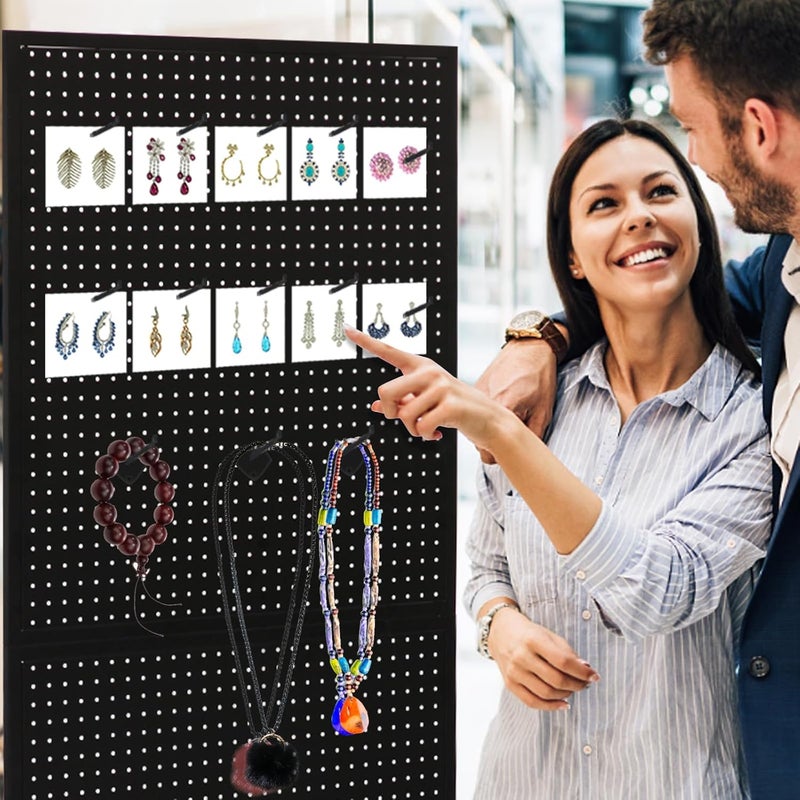 NectaCol 30 Packs 6-inch Long Metal Pegboard Hooks, Standard Hooks is Fit to Pegboard Panels - Image 3